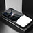 Funda Bumper Silicona Gel Espejo Patron de Moda Carcasa LS1 para Samsung Galaxy M21s Negro