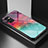Funda Bumper Silicona Gel Espejo Patron de Moda Carcasa LS1 para Samsung Galaxy M23 5G Rojo
