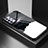 Funda Bumper Silicona Gel Espejo Patron de Moda Carcasa LS1 para Samsung Galaxy M32 5G Negro