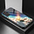 Funda Bumper Silicona Gel Espejo Patron de Moda Carcasa LS1 para Samsung Galaxy Note 20 5G Multicolor