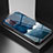 Funda Bumper Silicona Gel Espejo Patron de Moda Carcasa LS1 para Samsung Galaxy S20 FE 5G Azul