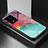 Funda Bumper Silicona Gel Espejo Patron de Moda Carcasa LS1 para Samsung Galaxy S20 Plus 5G Rojo