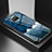 Funda Bumper Silicona Gel Espejo Patron de Moda Carcasa LS1 para Xiaomi Mi 10T Lite 5G Azul