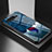 Funda Bumper Silicona Gel Espejo Patron de Moda Carcasa LS2 para Asus ROG Phone 5s Azul