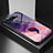 Funda Bumper Silicona Gel Espejo Patron de Moda Carcasa LS2 para Asus ROG Phone 5s Morado