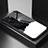 Funda Bumper Silicona Gel Espejo Patron de Moda Carcasa LS2 para Huawei P60 Art Negro