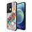 Funda Bumper Silicona Gel Espejo Patron de Moda Carcasa LS2 para Oppo Reno8 Pro+ Plus 5G Multicolor