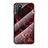 Funda Bumper Silicona Gel Espejo Patron de Moda Carcasa LS2 para Xiaomi Poco M3 Rojo