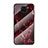 Funda Bumper Silicona Gel Espejo Patron de Moda Carcasa LS2 para Xiaomi Redmi 10X 4G Rojo