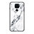 Funda Bumper Silicona Gel Espejo Patron de Moda Carcasa LS2 para Xiaomi Redmi Note 9 Blanco