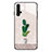 Funda Bumper Silicona Gel Espejo Patron de Moda Carcasa M01 para Huawei Nova 5T Blanco