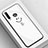 Funda Bumper Silicona Gel Espejo Patron de Moda Carcasa para Huawei Enjoy 9s Blanco