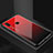 Funda Bumper Silicona Gel Espejo Patron de Moda Carcasa para Huawei Nova 3i Rojo