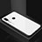 Funda Bumper Silicona Gel Espejo Patron de Moda Carcasa para Huawei P Smart+ Plus Blanco