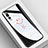 Funda Bumper Silicona Gel Espejo Patron de Moda Carcasa para Huawei P20 Pro Rojo y Negro