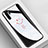 Funda Bumper Silicona Gel Espejo Patron de Moda Carcasa para Huawei P30 Pro Negro