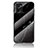 Funda Bumper Silicona Gel Espejo Patron de Moda Carcasa para Oppo A76 Negro