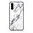 Funda Bumper Silicona Gel Espejo Patron de Moda Carcasa para Samsung Galaxy A04s Blanco