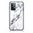 Funda Bumper Silicona Gel Espejo Patron de Moda Carcasa para Samsung Galaxy A52s 5G Blanco