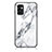 Funda Bumper Silicona Gel Espejo Patron de Moda Carcasa para Samsung Galaxy M23 5G Blanco
