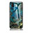 Funda Bumper Silicona Gel Espejo Patron de Moda Carcasa para Samsung Galaxy M30s Azul