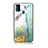 Funda Bumper Silicona Gel Espejo Patron de Moda Carcasa para Samsung Galaxy M30s Verde