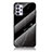 Funda Bumper Silicona Gel Espejo Patron de Moda Carcasa para Samsung Galaxy M32 5G Negro