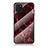 Funda Bumper Silicona Gel Espejo Patron de Moda Carcasa para Samsung Galaxy Note 10 Lite Rojo