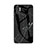 Funda Bumper Silicona Gel Espejo Patron de Moda Carcasa para Samsung Galaxy Note 10 Plus Negro