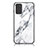 Funda Bumper Silicona Gel Espejo Patron de Moda Carcasa para Samsung Galaxy Note 20 5G Blanco