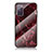 Funda Bumper Silicona Gel Espejo Patron de Moda Carcasa para Samsung Galaxy S20 Lite 5G Rojo