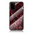 Funda Bumper Silicona Gel Espejo Patron de Moda Carcasa para Samsung Galaxy S20 Plus 5G Rojo