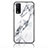 Funda Bumper Silicona Gel Espejo Patron de Moda Carcasa para Vivo Y11s Blanco