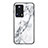 Funda Bumper Silicona Gel Espejo Patron de Moda Carcasa para Xiaomi Mi 12 Lite NE 5G Blanco