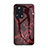 Funda Bumper Silicona Gel Espejo Patron de Moda Carcasa para Xiaomi Mi 12 Lite NE 5G Rojo