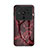 Funda Bumper Silicona Gel Espejo Patron de Moda Carcasa para Xiaomi Mi 12S Ultra 5G Rojo