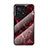 Funda Bumper Silicona Gel Espejo Patron de Moda Carcasa para Xiaomi Mi Mix 4 5G Rojo