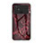Funda Bumper Silicona Gel Espejo Patron de Moda Carcasa para Xiaomi Poco C40 Rojo