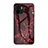 Funda Bumper Silicona Gel Espejo Patron de Moda Carcasa para Xiaomi Poco C50 Rojo
