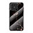 Funda Bumper Silicona Gel Espejo Patron de Moda Carcasa para Xiaomi Redmi 10 India Oro y Negro