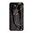 Funda Bumper Silicona Gel Espejo Patron de Moda Carcasa para Xiaomi Redmi A2 Plus Oro y Negro