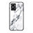 Funda Bumper Silicona Gel Espejo Patron de Moda Carcasa para Xiaomi Redmi Note 11E 5G Blanco
