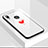 Funda Bumper Silicona Gel Espejo Patron de Moda Carcasa S01 para Huawei P20 Lite Blanco
