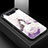 Funda Bumper Silicona Gel Espejo Patron de Moda Carcasa S01 para Samsung Galaxy A80 Morado