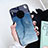 Funda Bumper Silicona Gel Espejo Patron de Moda Carcasa S02 para Huawei Mate 30 Pro Azul