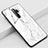 Funda Bumper Silicona Gel Espejo Patron de Moda Carcasa S03 para Xiaomi Redmi Note 8 Pro Blanco