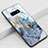 Funda Bumper Silicona Gel Espejo Patron de Moda Carcasa S04 para Samsung Galaxy S10e Azul