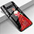 Funda Bumper Silicona Gel Espejo Vestido de Novia Carcasa K01 para Samsung Galaxy S10 Rojo y Negro