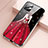 Funda Bumper Silicona Gel Espejo Vestido de Novia Carcasa para Apple iPhone 12 Mini Rojo Rosa
