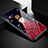 Funda Bumper Silicona Gel Espejo Vestido de Novia Carcasa para Huawei P20 Pro Rojo y Negro